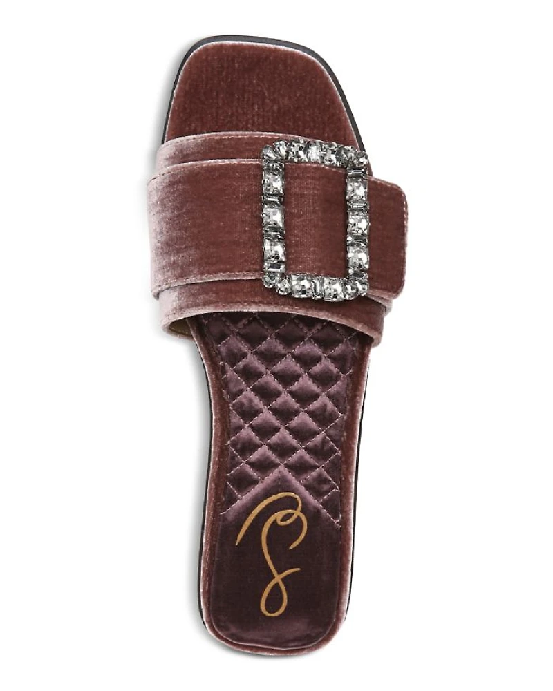 Women's Inez Buckle Slide Sandals