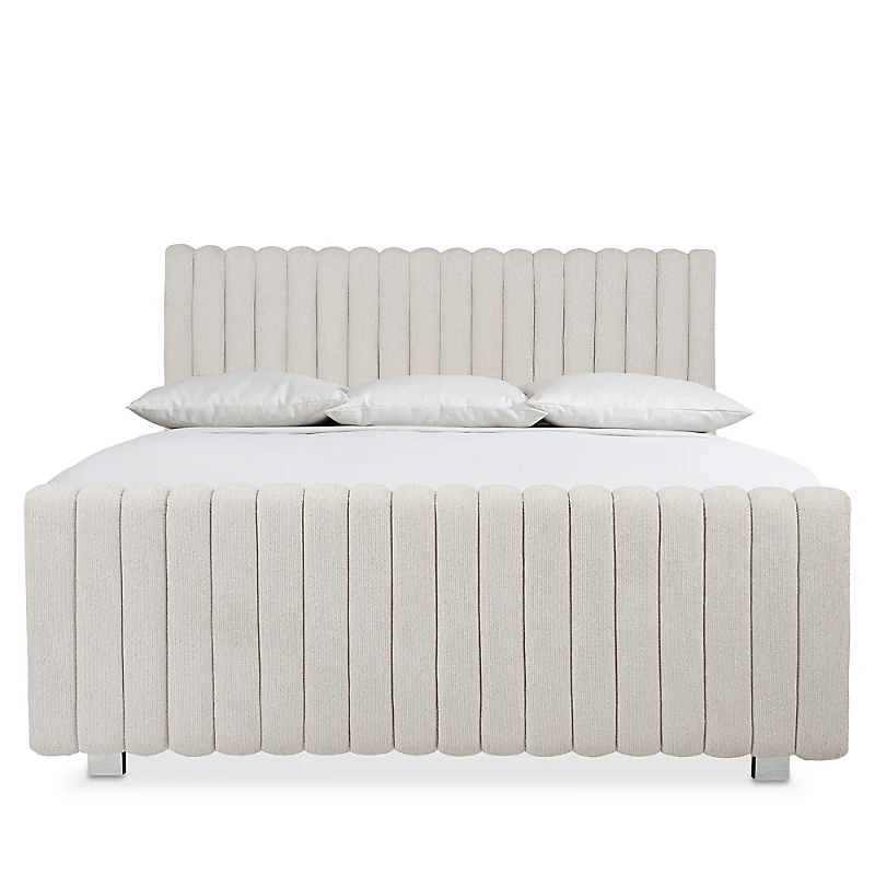 Bernhardt Silhouette Upholstered Panel California King Bed