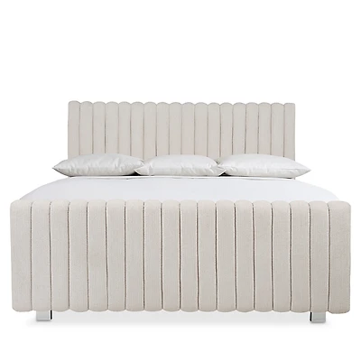 Bernhardt Silhouette Upholstered Panel California King Bed