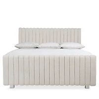 Bernhardt Silhouette Upholstered Panel California King Bed