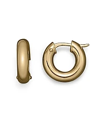 Roberto Coin 18K Yellow Gold Hoop Earrings