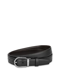 Montblanc Men's Reversible Horseshoe Buckle Belt
