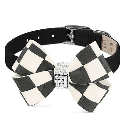 Windsor Check Nouveau Bow Collar
