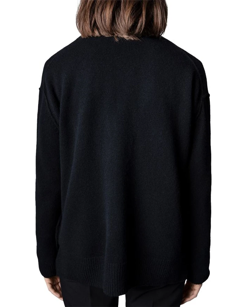 Star Button Cardigan