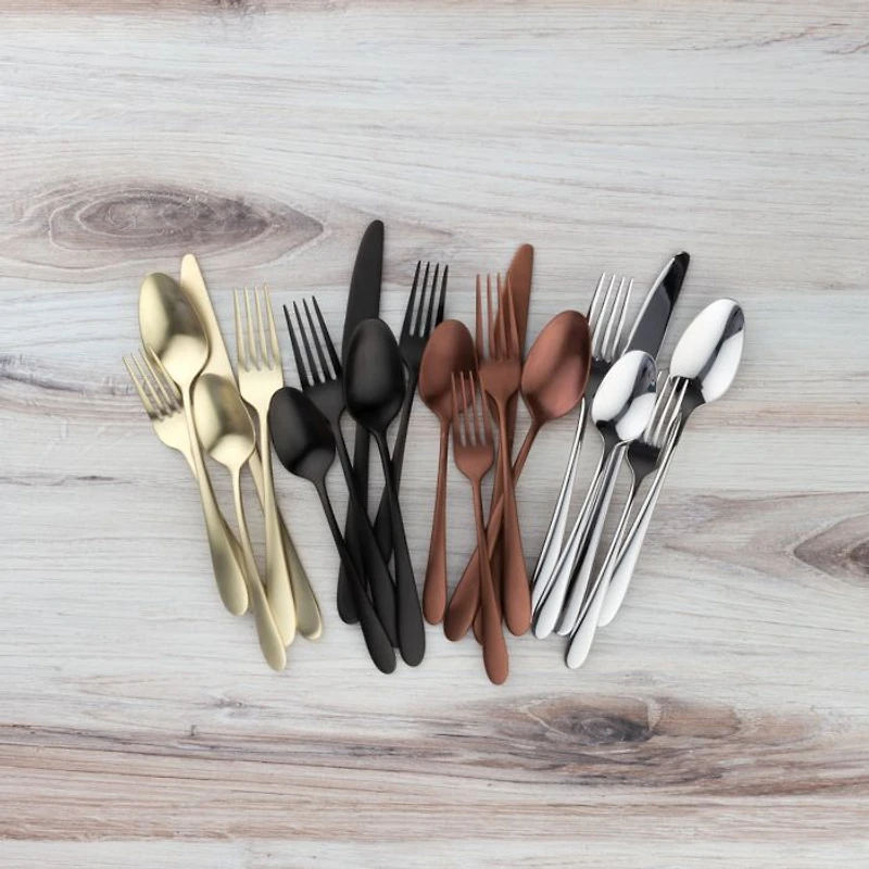 Poet Satin 20 Piece Flatware Set