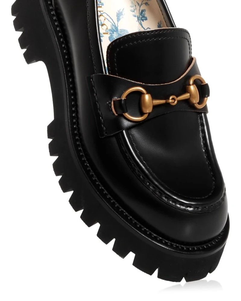Women's Lug Sole Horsebit Loafers