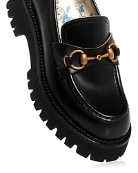 Women's Lug Sole Horsebit Loafers