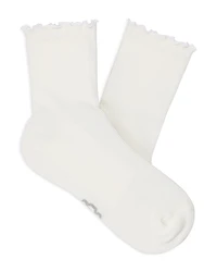 Ugg Karsyn Cotton Blend Lettuce Edge Quarter Socks