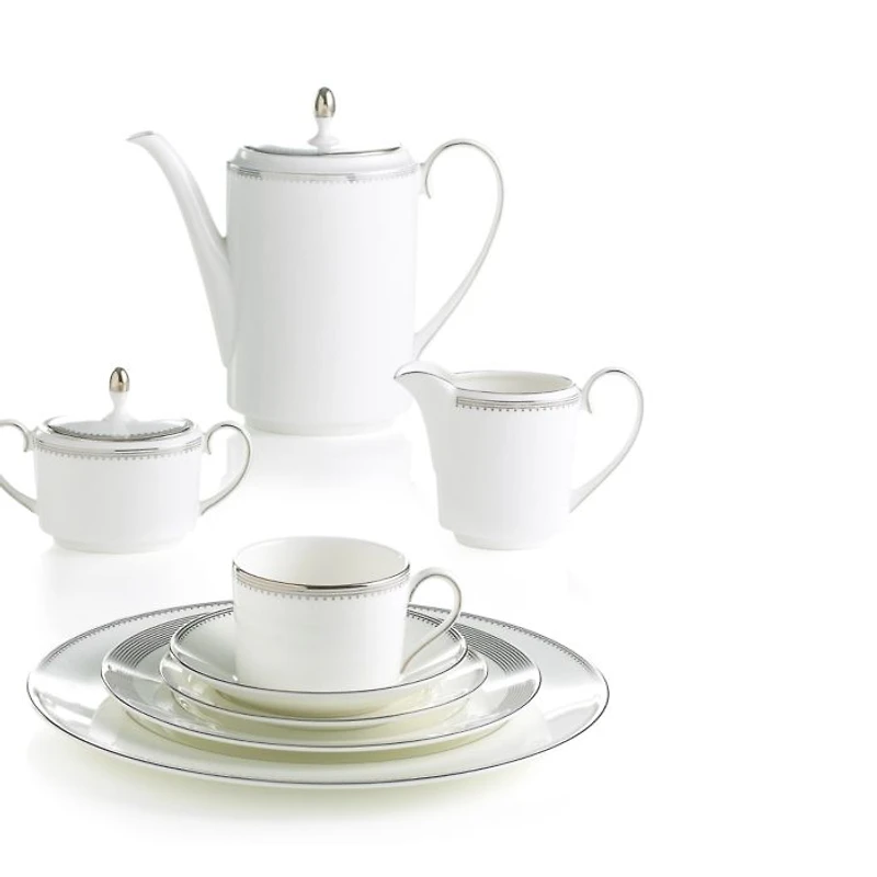 Grosgrain Rim Soup Bowl