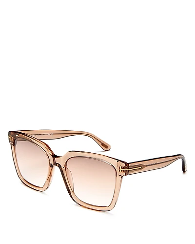 Tom Ford Selby Square Sunglasses, 54mm