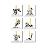 Let's Celebrate 6-Piece Circus Animals Candle Set