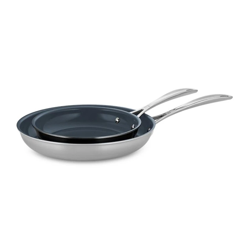 Clad CFX Fry Pans, Set of 2