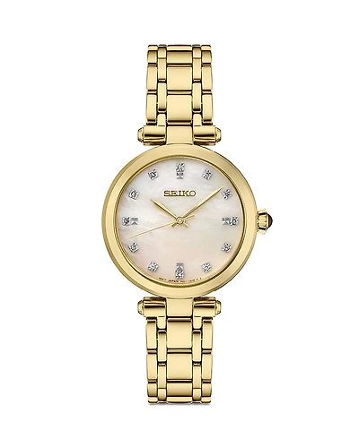 Seiko Diamond Watch, 30mm