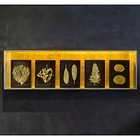 Botanical Leaf Shadow Box