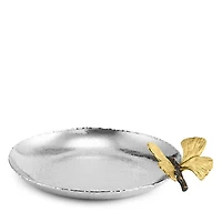 Michael Aram Butterfly Ginkgo Round Trinket Tray