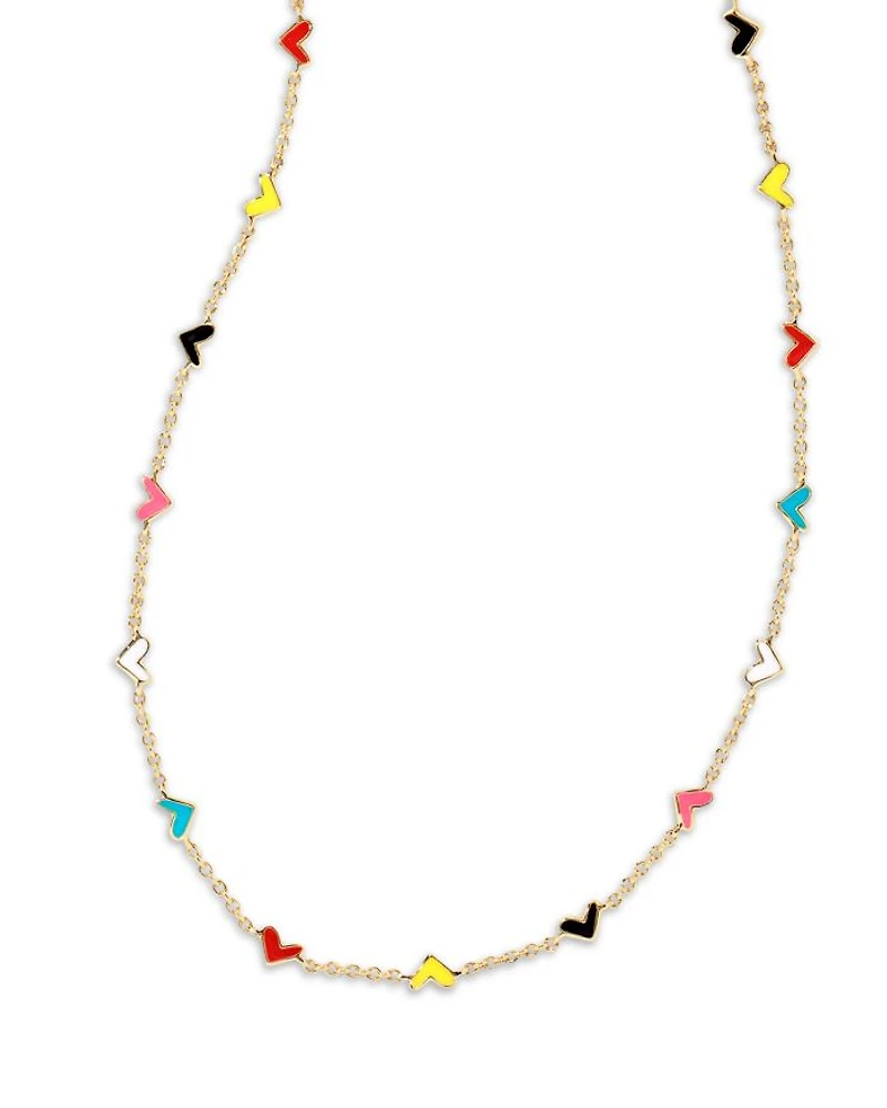 Haven Heart Strand Necklace, 16"