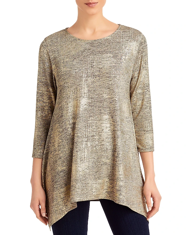 Caroline Rose Metallic Tunic