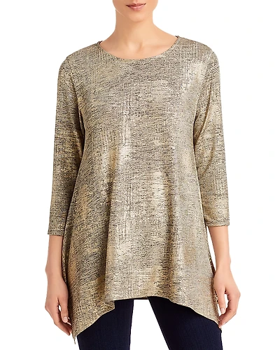 Caroline Rose Metallic Tunic