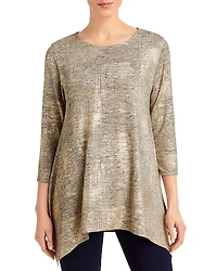 Caroline Rose Metallic Tunic