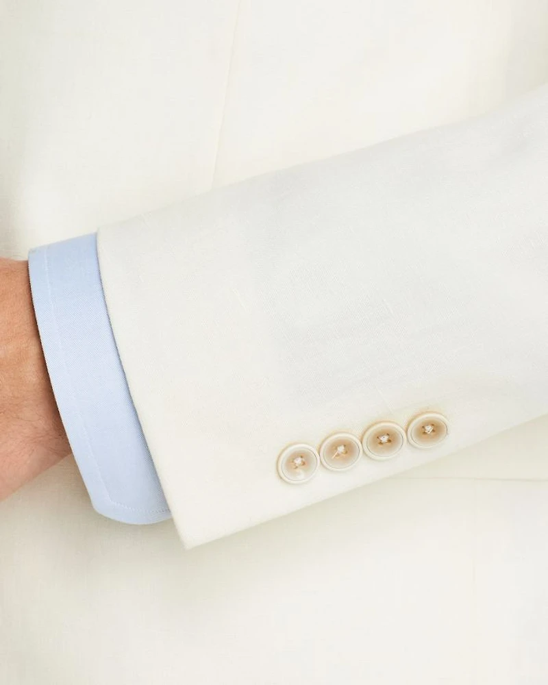 Delave Linen Slim Fit Suit Jacket