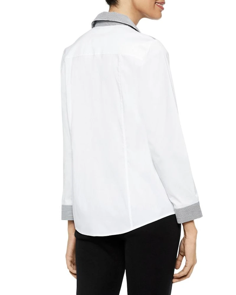 Striped Trim Shirt