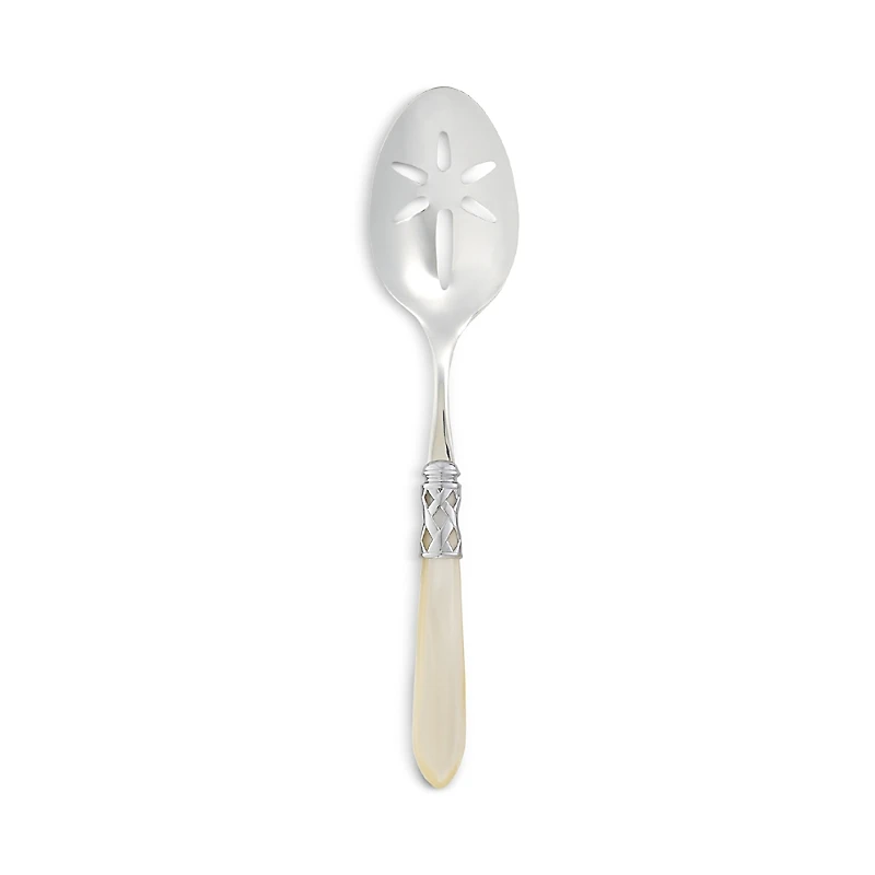 Vietri Aladdin Brilliant Slotted Serving Spoon