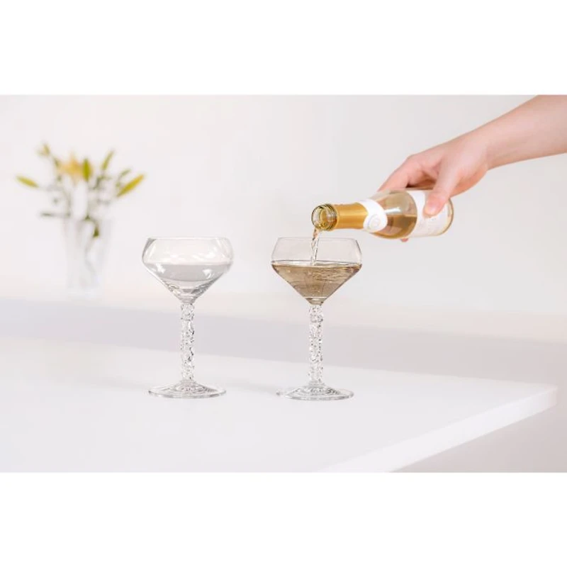 Carat Coupe Glass, Set of 2