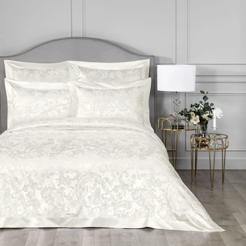 Lara Silk Duvet Cover, Queen