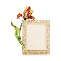 Jay Strongwater Ilsa Tulip Picture Frame, 3 x 4