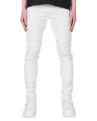 Purple Brand Optic White Skinny Jeans