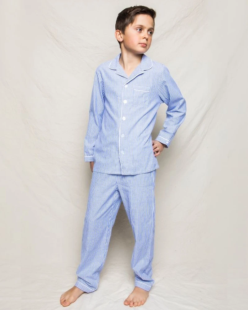 Boys' Seersucker Pajama Set - Baby, Little Kid, Big Kid