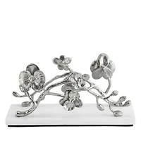 White Orchid Vertical Napkin Holder