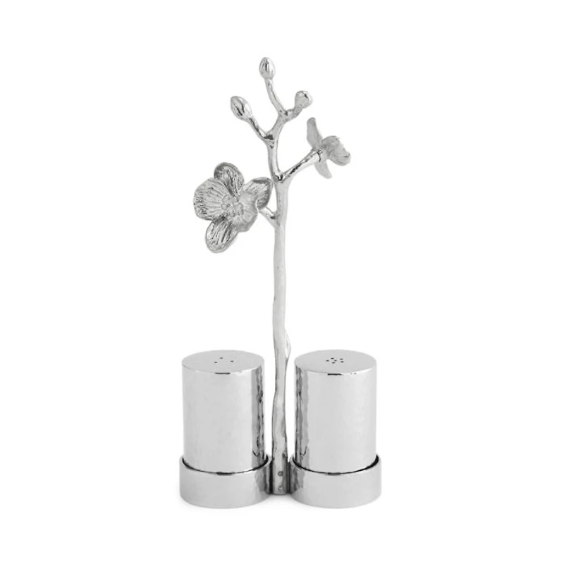 White Orchid Salt & Pepper Set