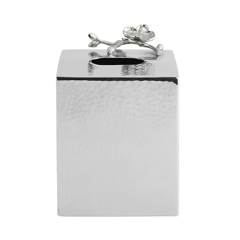 Michael Aram White Orchid Tissue Box Holder