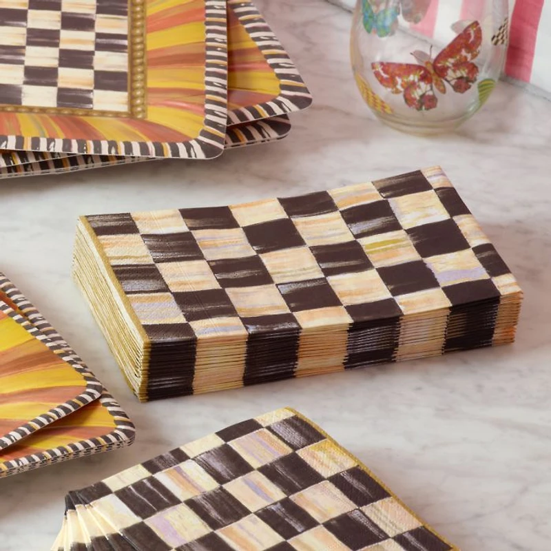 Courtly Check® Guest Paper Napkins, Pack of 15