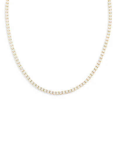 Shashi Cubic Zirconia Tennis Necklace, 16-18