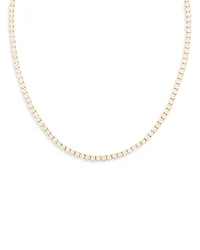 Shashi Cubic Zirconia Tennis Necklace, 16-18