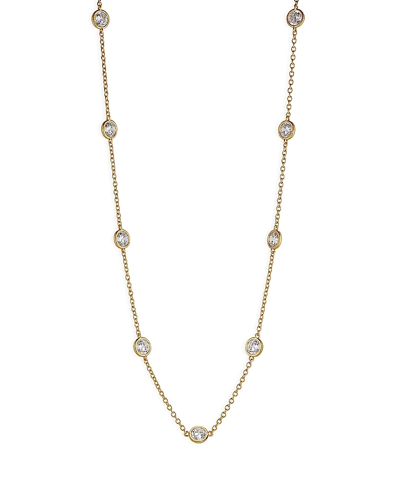 Nadri Elevate Cubic Zirconia Station Necklace