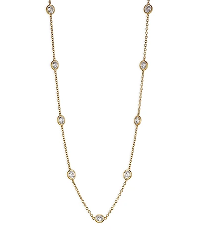 Nadri Elevate Cubic Zirconia Station Necklace