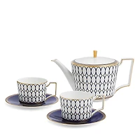 Wedgwood 5 Piece Renaissance Gold Tea Set