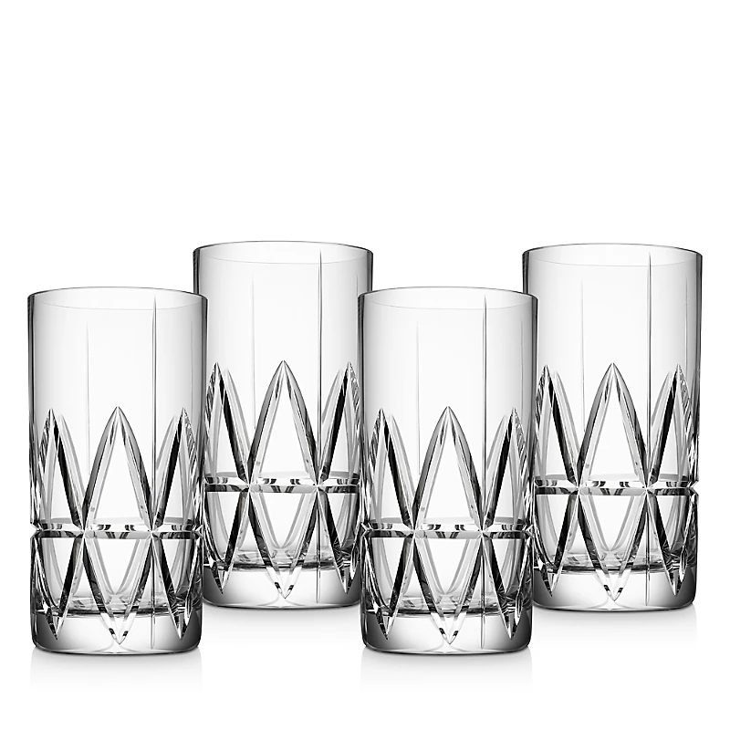 Orrefors Peak Highball Glass, Set of 4