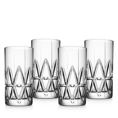 Orrefors Peak Highball Glass, Set of 4