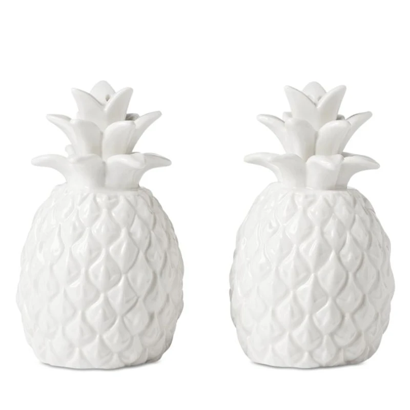 Wicker Creek Pineapple Salt & Pepper Set