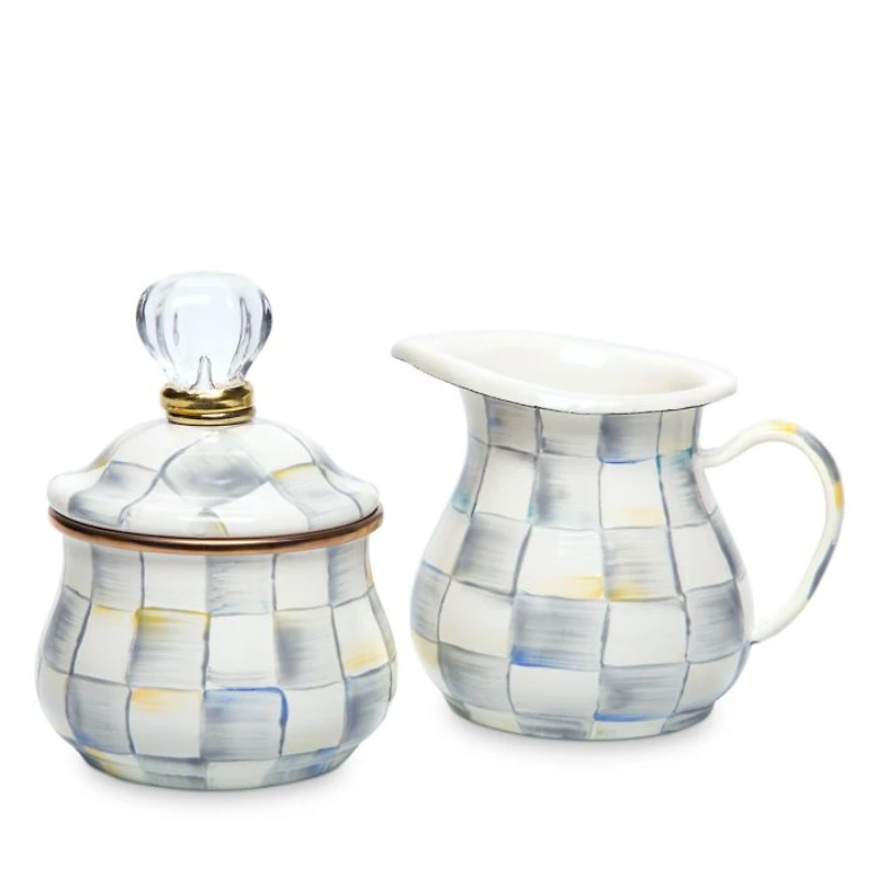 Sterling Check Creamer