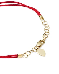 Diamond, Blue Sapphire And 14K Yellow Gold Evil Eye Bracelet