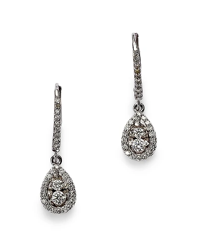 Diamond Drop Earrings