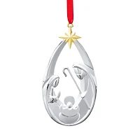 Nambe The Holy Family Ornament