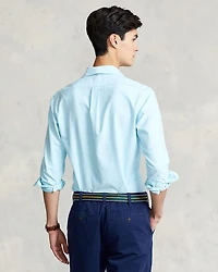 Classic Fit Long Sleeve Cotton Oxford Button Down Shirt