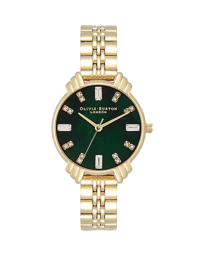 Olivia Burton Art Deco Watch, 30mm