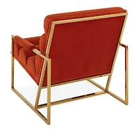 Channeled Goldfinger Lounge Chair